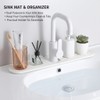 Faucet Mat for Kitchen Sink, Diatomite Stone Drying Sink Protectors,
