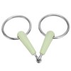 Horse Snaffle Bit Rubber Wrapped Stainless Steel Loose Ring Horse
