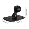 NALIMEILO Car Phone Holder Dashboard Mount 17mm Ball Head Stand