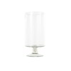 Deco 79 Glass Candle Holder with Elevated Base, 6" x