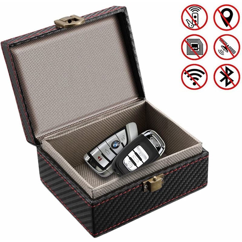Faraday Box for Car Keys, Car Key Signal Blocking Box,