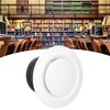 QANYEGN Soffit Vent, Adjustable Air Vent, ABS Wall Round Soffit