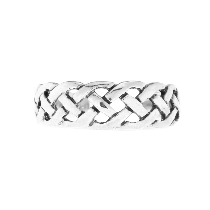 Windalf RHIANA 5mm Celtic Knot Toe Ring 925 Sterling Silver,
