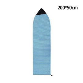 Faderr Lightweight Surfboard Socks Quick Dry Lightweight Surfboard Accessories for Surfboard Hardboard Short Board (Blue, Size:200x50cm)