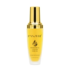 PANZERI Original Hair Oil Serum for Smooth Frizz and Add Shine - 1.69fl oz | with Rosemary Oil & Castor Oil | Hair Strenghtening Treatment Oil | Nourishing & Volumizing For All Hair Types Natural Care