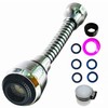 Faucet Sprayer Attachment Flexible Tap Extension Aerator 360 Degree ABS