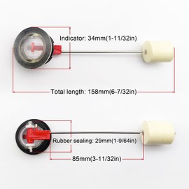 YGQ Generator Fuel Meter Level Gauge 0H9005 for Generac GP5500 6000 6500 7500 RS5500 RS7000E XT8000 5500w 6500w Portable Generator Fuel Tank
