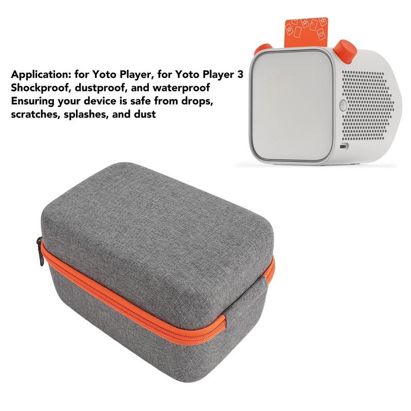 Hard Case for Yoto Player, Shockproof and Waterproof Hard Carry