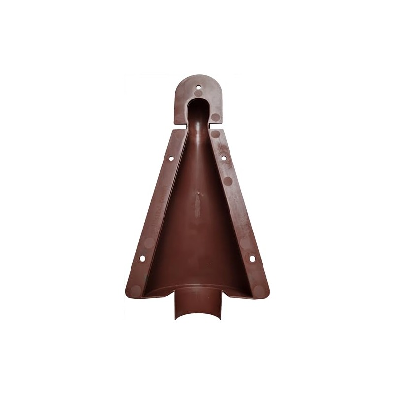 1STec Brown Virgin Media Plastic Triangular Dolly External Wall to