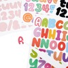 Alphabet Stickers Large Waterproof English Small Stickers Waterproof Uppercase Lowercase