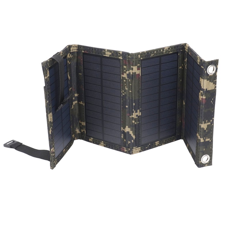 Solar Panel Professional 20W Efficient Waterproof 4 Folds Monocrystalline Silicon