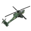 Alloy Copter Model Simulated Lifelike Diecast Pull Back Sound Light