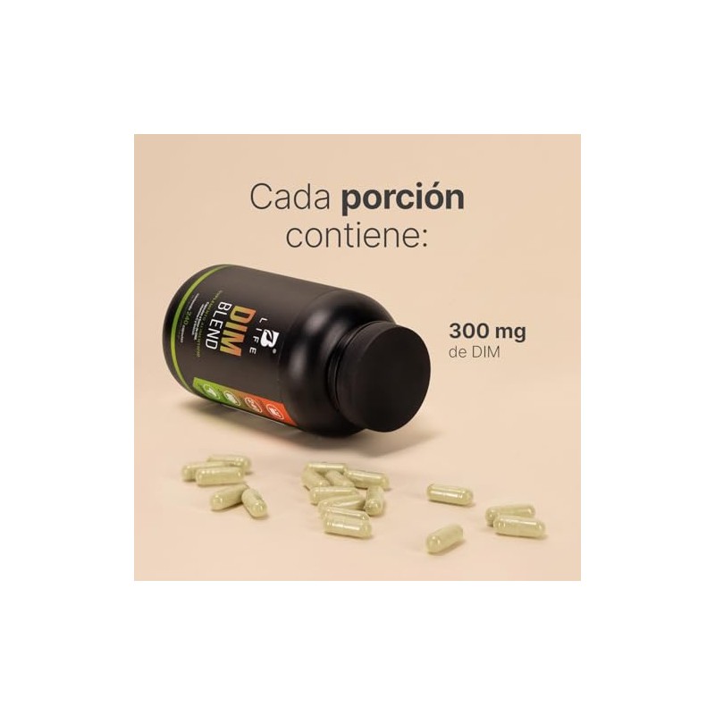 Dim Diindolilmetano 240 Cápsulas 700 Por Cápsula Adicionado Vitamina Brócoli