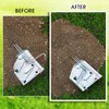 Qualirey 8 Pack Mole Gopher Trap Ground Galvanized and Oil