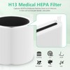 4 Packs Mini Max Replacement Filter Compatible with Blue Pure