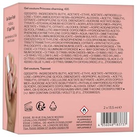 Gel by essie Dusk Dream, Set with Pink Gel Polish Princess Charming and Gel Couture Top Coat for up to 15 Days Hold