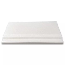 Stone Center Online T06P Thassos White Marble 6x12 Skirting Baseboard Trim Molding Polished