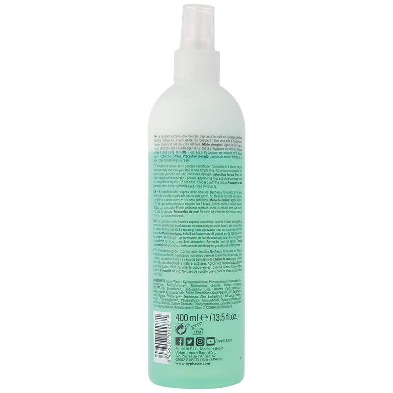 Byphasse 1 x Curly Hair Cleanser 400ml