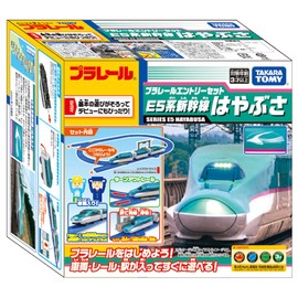 Takara Tomy 214366 Plarail Entry Set, E5 Series Shinkansen Hayabusa Train, Toy, Ages 3 and Up, Passed Toy Safety Standards, ST Mark Certified