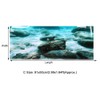 PVC Adhesive Seabed Rock Pattern Aquarium Background Poster Sticker Fish
