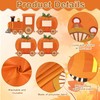 Fall Pumpkin Train Shaped Photo Prop Selfie Frame Large Pumpkin