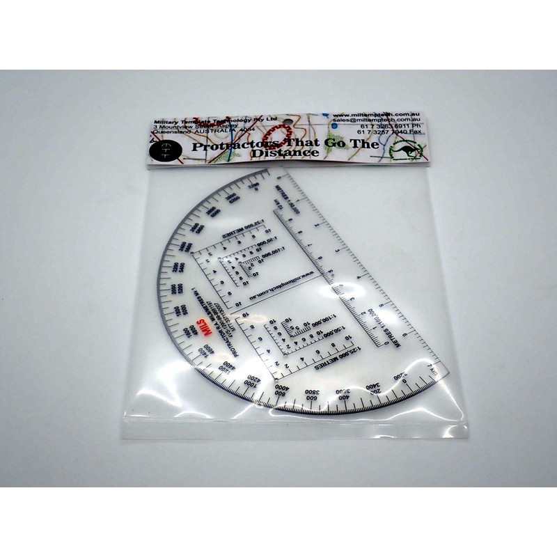 MTT PL - United Kingdom MOD RA 6 Inch Protractor