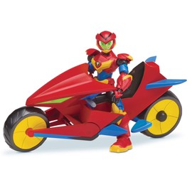 Power Players, Deluxe Vehicle with Figure, Functional Vehicle, Articulated Figure, Random Models, Toy for Children from 4 Years, PWW00