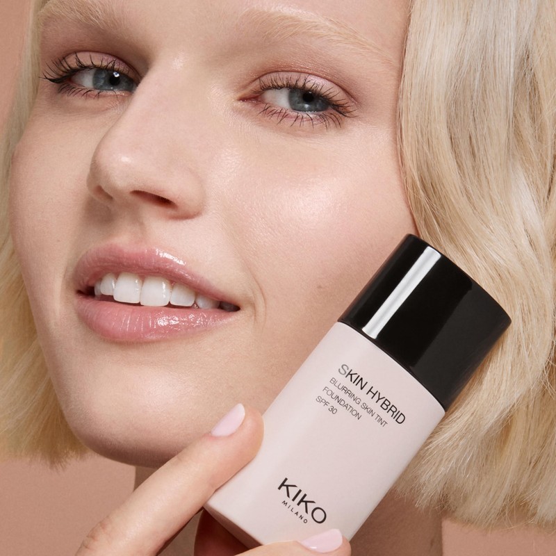 KIKO Milano Skin Hybrid Blurring Skin Tint Foundation 01, Perfecting
