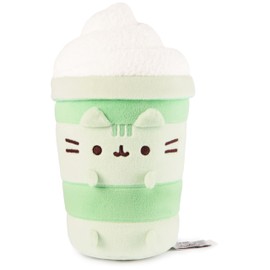 GUND Pusheen Sips Matcha Latte Plush, Matcha Tea, Toy Dessert Food Stuffed Animal for Ages 8 and Up, Green, 9.5”