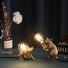 Modern Resin Mouse Lamp Table Lights,Mouse Shape Creative Desk Lamps