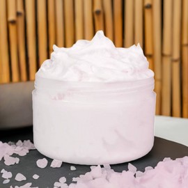 Illumi-Soul Peaches 'n Cream Whipped Body Lotion All Natural Vegan Luxuriously Creamy