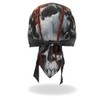 Hot Leathers HWH1098 Jumbo Skull Headwrap - One Size Fits