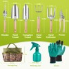 Gardening Tool Set of 8 PCS, Saraily Heavy Duty Gardening