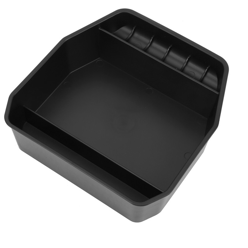 Armrest Storage Box Tray with Non Slip Liner Replacement for