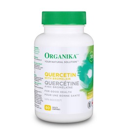 (Organica)Organica Quercetin Bromella 500mg 60120caplets (ORGANIKA QUERCETIN with BROMELAIN), 1 unit, 60 tablets / (오가니카)올가니카 퀘세틴브로멜라 500mg 60120caplets (ORGANIKA QUERCETIN with BROMELAIN), 1개, 60정