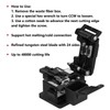 Fiber Cleaver High Accuracy FTTH Cable Cutting Knife Tools Tungsten