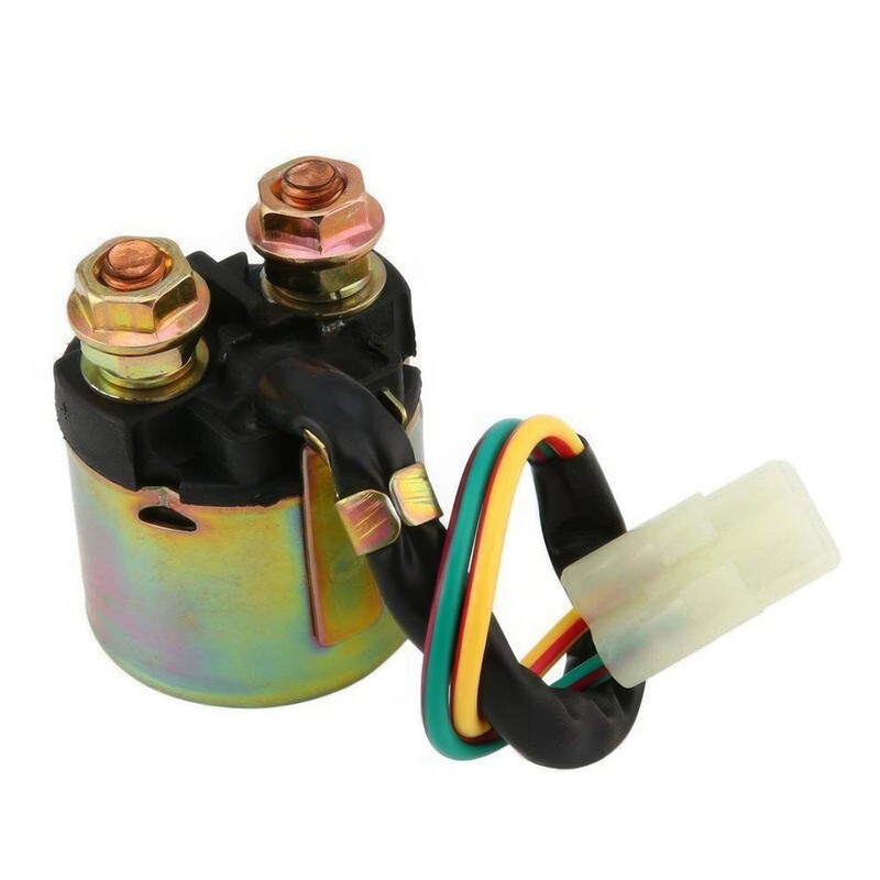 Starter Solenoid Relay, 12V, Compatible with TRX300/TRX350/TRX90/1988-2000, Quad Bikes Starter