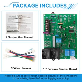 Updated ICM282A Furnace Control Board Wire Kit Compatible with Carrier HK42FZ004, HK42FZ007, HK42FZ008, HK42FZ009, HK42FZ011, HK42FZ013, HK42FZ014 and HK42FZ0-xx Series Furnace Control Board Module