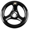 Hand Crank Machine Crank 100 mm Akozon Hand Wheel with