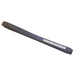 Cwell Equine Clear Crystal Bling Stirrups Brown Leathers Choice of Sizes & Colours (54" Brown)