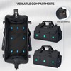 TICONN Tool Bag with Multi-Pockets Wide Mouth Tool Tote with
