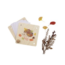 Kaper Kidz Calm & Breezy Flower Press Echidna Kids Craft Kit - Fun DIY Craft Activity