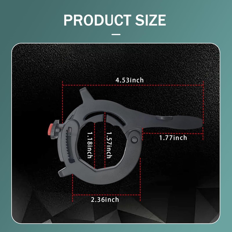 leechio 1 PC Motorcycle Throttle Cruise Control, Universal Throttle Booster,Throttle