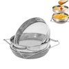 Lucky Farm Honey Filter Stainless Steel Honey Strainer Double Sieve