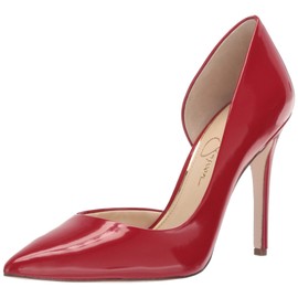 Jessica Simpson Women's Prizma D'Orsay Pump, Red Muse, 12