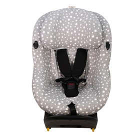 JYOKO Kids Car Seat Cover Compatible with Maxi Cosi (White Star, Maxi Cosi Mica I-Size)