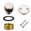 Welsan Bathtub Drain Tip Toe Tub Conversion Kit, Replacement Bath