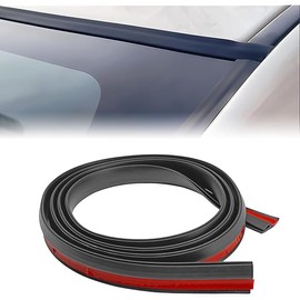 Vrasly Windshield Rubber Seal Strip - 1.7M/ 5.6Ft Rubber Weather Stripping Windshield Window Seal Strirp Moulding Trim, Sunroof Seal for Car/Truck/SUV Front Rear Windshield (1PC)
