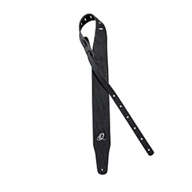 Ortega Guitars Vegan Series OSVG-75BK Vegan Guitar Strap, Adjustable Length, Acoustic Guitar, Bass, Electric Guitar