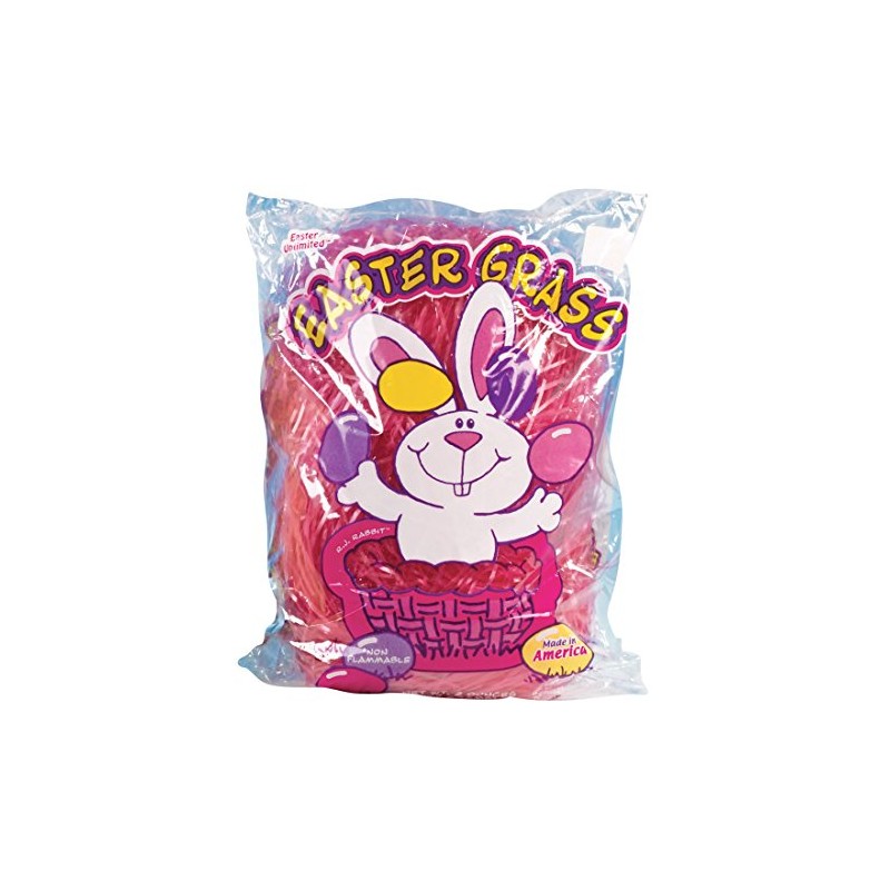 R.J. Rabbit Traditional Easter Grass 2 oz Bag #1253 (Pink)